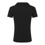 Base T-shirts and Polos Black Topwear