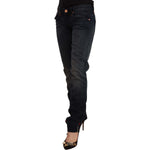 Acht Sleek Black Washed Skinny Jeans Acht Black