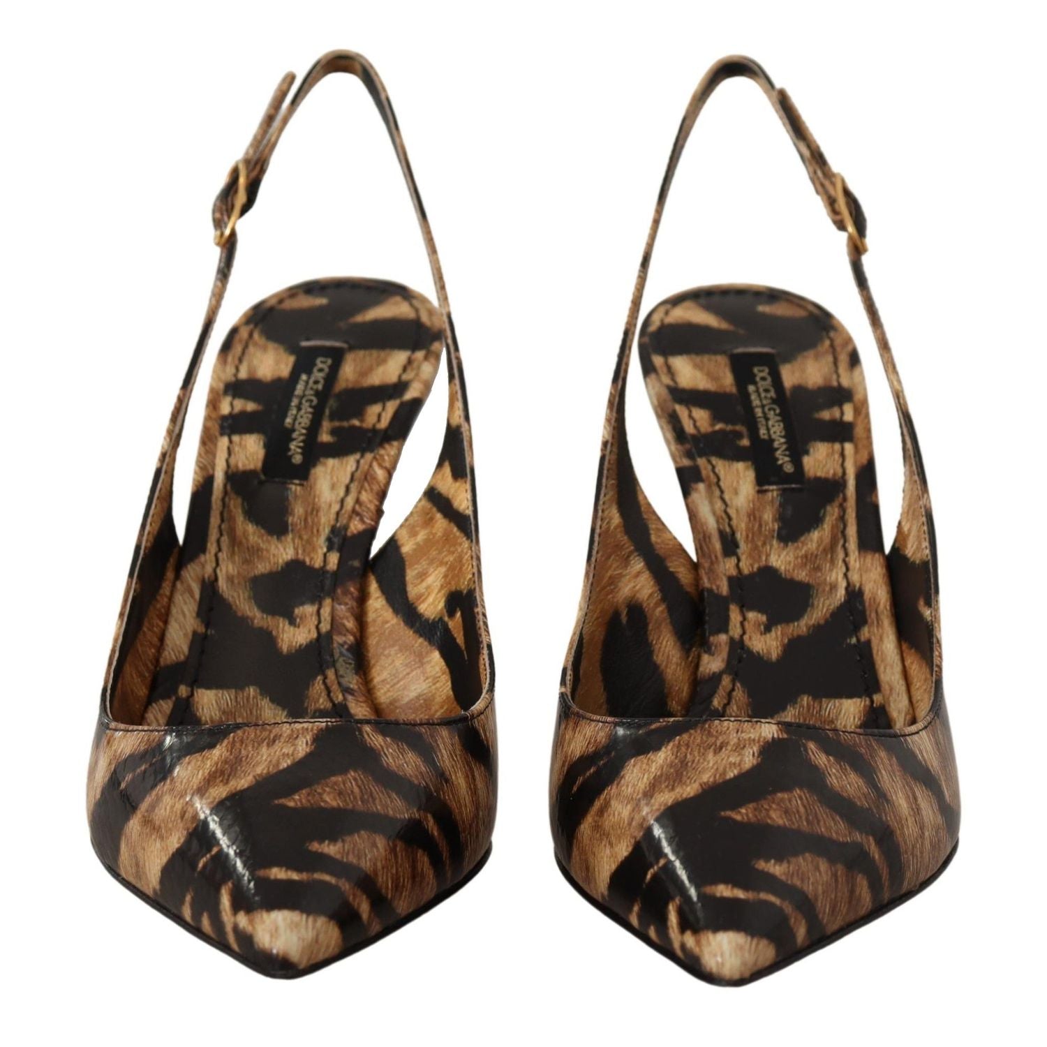 Front view with bag zipped and handles upright.