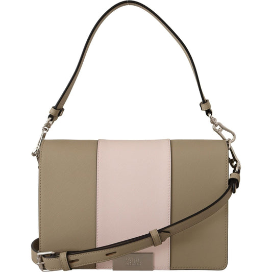 Karl Lagerfeld Chic Sage Shoulder Bag with Dual Straps 8720092570350