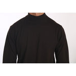 MILA SCHÖN Brown Turtle Neck Pullover Wool Sweater