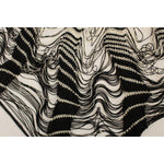 Alice Palmer White Black Knitted Assymetrical Skirt