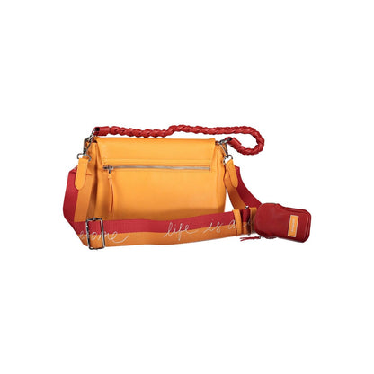 Desigual Orange Polyurethane Shoulder Bag