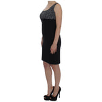 BENCIVENGA Black Stretch Sheath Dress & Sweater Set