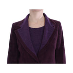 BENCIVENGA Purple Wool Suit T-Shirt Set Suit