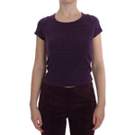 BENCIVENGA Purple Wool Suit T-Shirt Set Suit