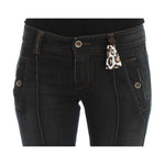Ermanno Scervino Blue Wash Cotton Slim Fit Jeans
