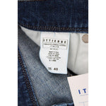 Ermanno Scervino Blue Wash Cotton Blend Slim Fit Jeans