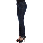 Ermanno Scervino Blue Slim Jeans Denim Pants Skinny Leg Stretch