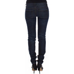 Ermanno Scervino Blue Slim Jeans Denim Pants Skinny Leg Stretch