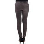 Ermanno Scervino Gray Slim Jeans Denim Pants Skinny Leg Stretch