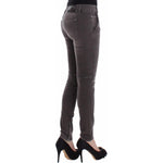 Ermanno Scervino Gray Slim Jeans Denim Pants Skinny Leg Stretch