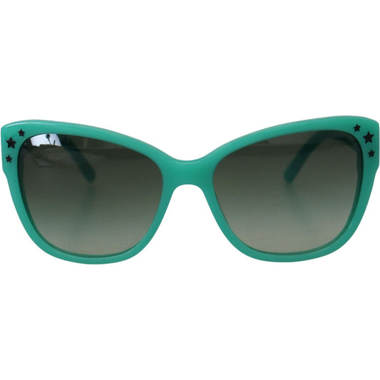 Dolce & Gabbana Green Stars Acetate Square Shades DG4124 Sunglasses GLA1163