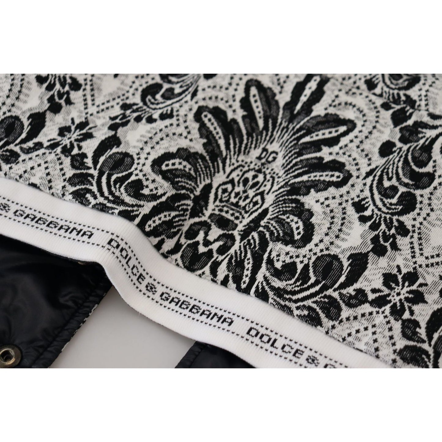 Dolce & Gabbana White Floral Whole Head Wrap One Size Cotton Hat