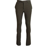 BENCIVENGA Multicolor Striped Pure Cotton Men Pants