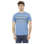 Baldinini Trend Light Blue Cotton Men T-Shirt