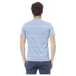 Baldinini Trend Light Blue Cotton Men T-Shirt