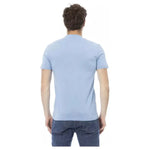 Baldinini Trend Light Blue Cotton Men T-Shirt