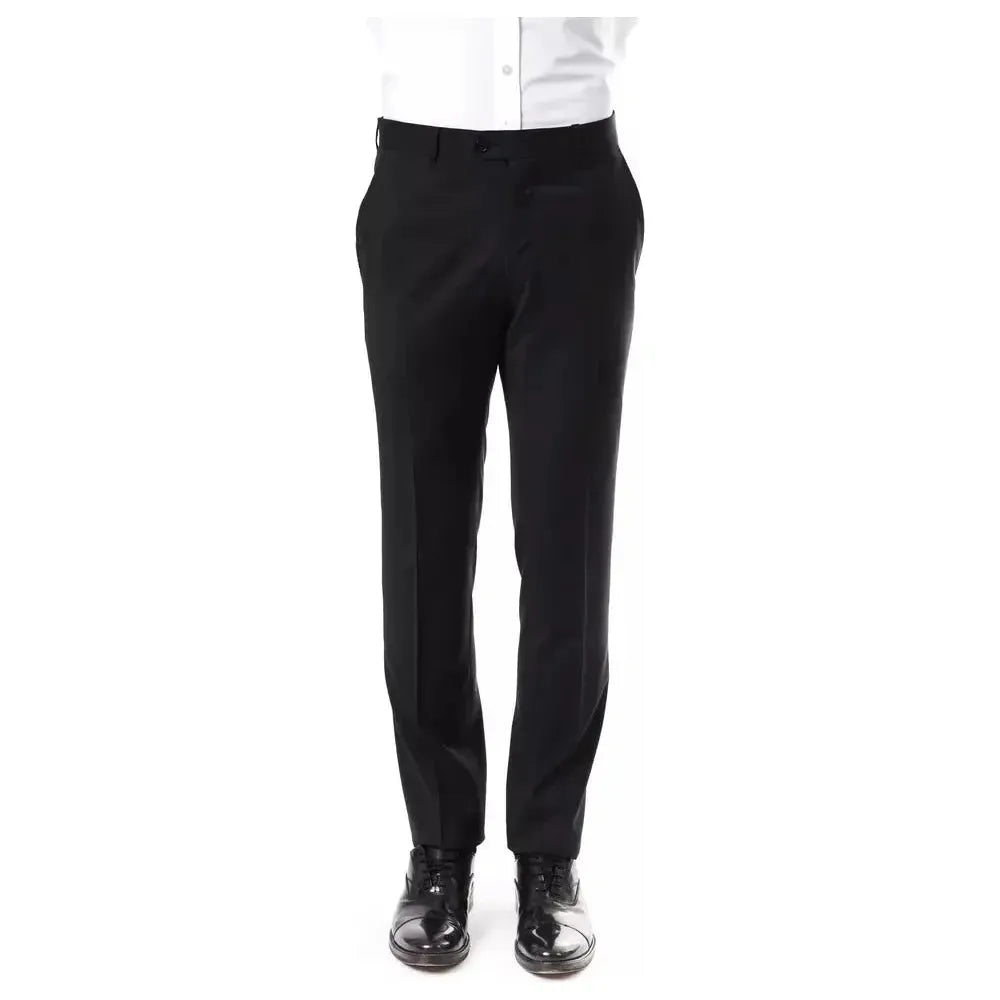 Uominitaliani Gray Wool Men's Suit Pants 1728,67345744032,Clothing,Dress Pants - Pants - Clothing,Gray,IT52 | XL,Jeans & Pants - Men - Clothing,Men,Men - Clothing,New with tags,Pants - Clothing,Uominitaliani