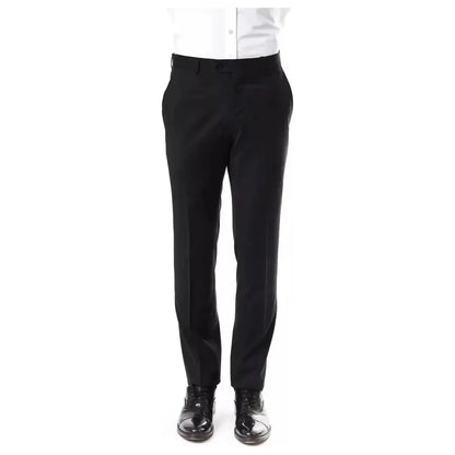 Uominitaliani Gray Wool Men's Suit Pants 1728,67345744032,Clothing,Dress Pants - Pants - Clothing,Gray,IT52 | XL,Jeans & Pants - Men - Clothing,Men,Men - Clothing,New with tags,Pants - Clothing,Uominitaliani