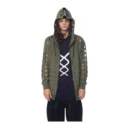 Nicolo Tonetto Army Cotton Men Sweater