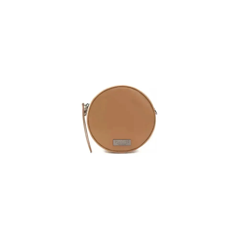 Pompei Donatella Brown Leather Women Crossbody Bag