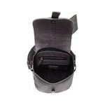 Pompei Donatella Gray Leather Women Crossbody Bag