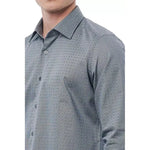 Bagutta Black Cotton Men Shirt MAN SHIRTS