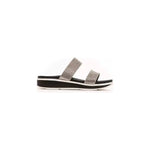 Péché Originel Silver Textile Women Sandal PC-18721-EU36/US6