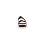 Péché Originel Silver Textile Women Sandal PC-18721-EU36/US6