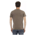 Trussardi Action Brown Cotton Men's T-Shirt