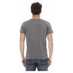 Trussardi Action Gray Cotton Men's T-Shirt
