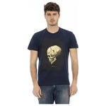 Trussardi Action Blue Cotton Men's T-Shirt