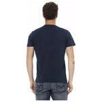 Trussardi Action Blue Cotton Men's T-Shirt