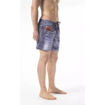 Just Cavalli Blue Polyester Men Swim Shorts