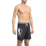Bikkembergs Black Polyester Men Swim Short