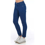 Frankie Morello Blue Cotton Women's Skinny Jean