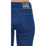 Frankie Morello Blue Cotton Women's Skinny Jean