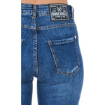 Frankie Morello Blue Other Fibres Women Jeans