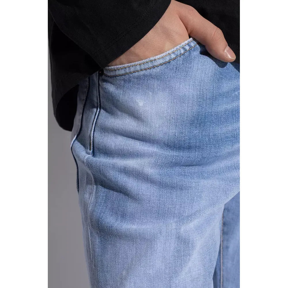 Dsquared² Blue Cotton Jeans Denim