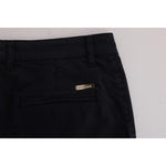 GF Ferre Blue Cotton Stretch Chinos Pants