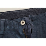 Exte Blue Cotton Tapered Slim Fit Men Casual Denim Jeans