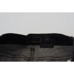 Acht Sleek Cotton Slim Fit Denim In Black Acht Black