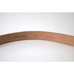 Ermanno Scervino Black Leather Metal Buckle Cintura Belt