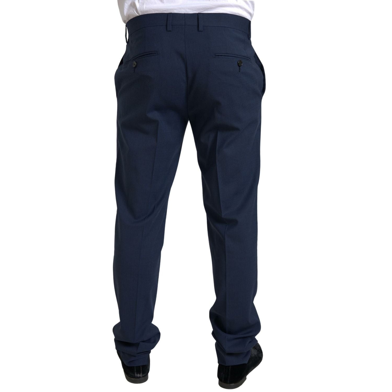 Dolce & Gabbana Blue 2 Piece Single Breasted SICILIA Suit