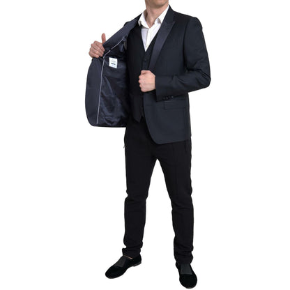 Dolce & Gabbana Blue 2 Piece Single Breasted MARTINI Suit