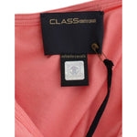 Cavalli Chic Pink Cotton Blend Tank Top Cavalli Pale Violet Red