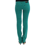 Costume National Green straight leg jeans SIG12463-1