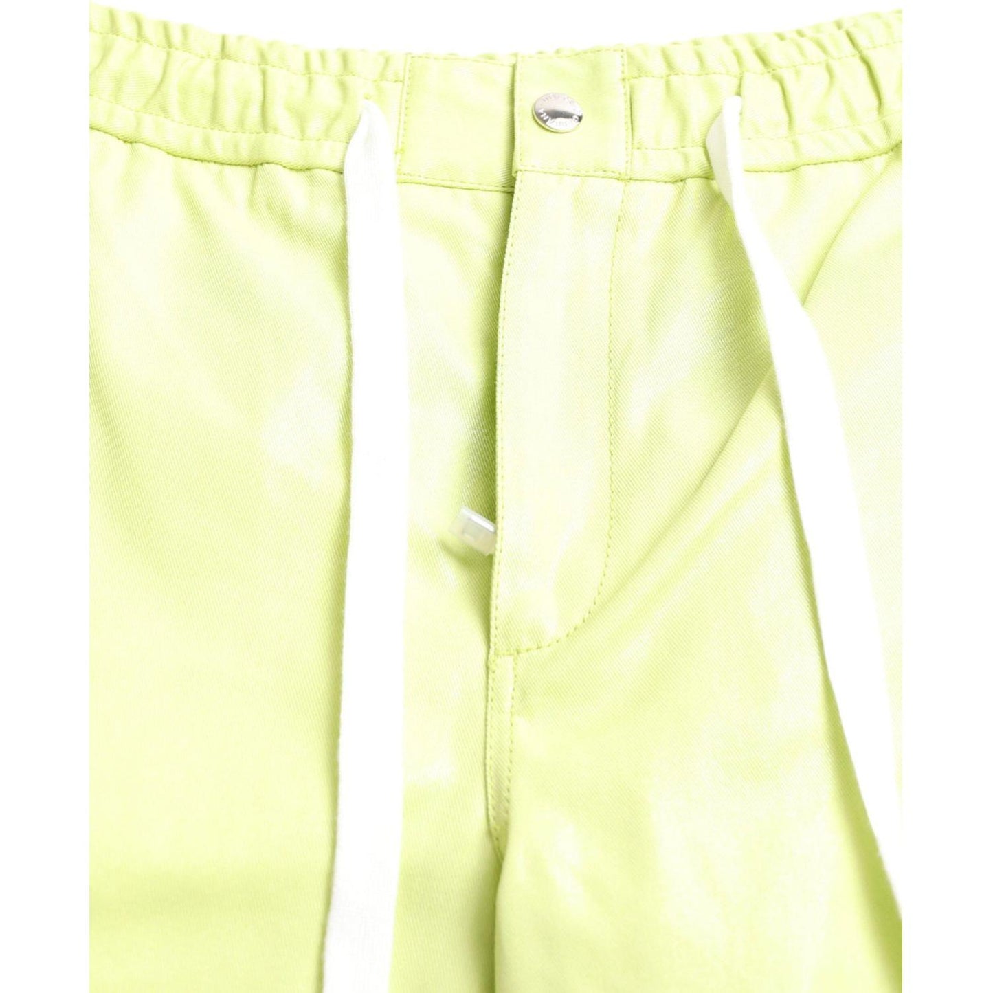 Dolce & Gabbana Light Green Cotton Men Cargo Bermuda Shorts