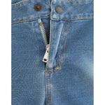 Ermanno Scervino Beachwear Blue Jeans Capri Pants Cropped Jeans & Pants